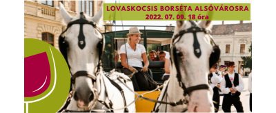 Lovaskocsis borséta Alsóvárosra 2022.07.09. 18:00
